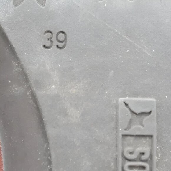 Pikolinos Rust Brown Spectator Wingtip Ombre Leather Square Loafers Shoes 8.5-9 - Picture 9 of 10